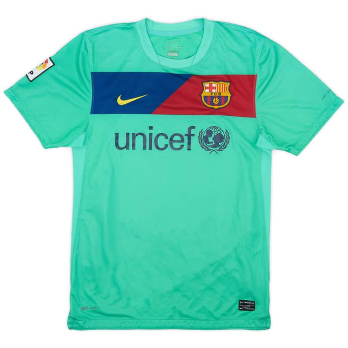 2010-11 Barcelona Away Shirt Messi #10 - 6/10 - (S)