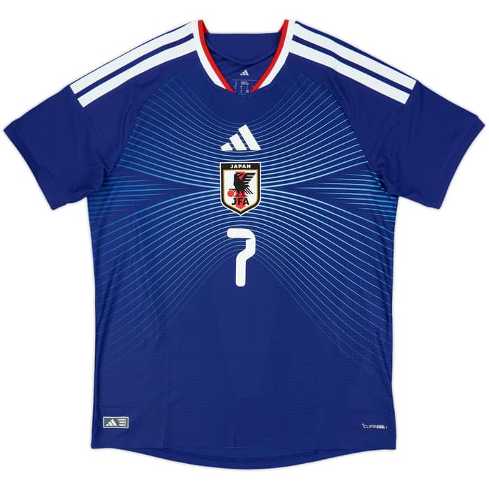 2026-27 Japan Authentic Home Shirt Mitoma #7