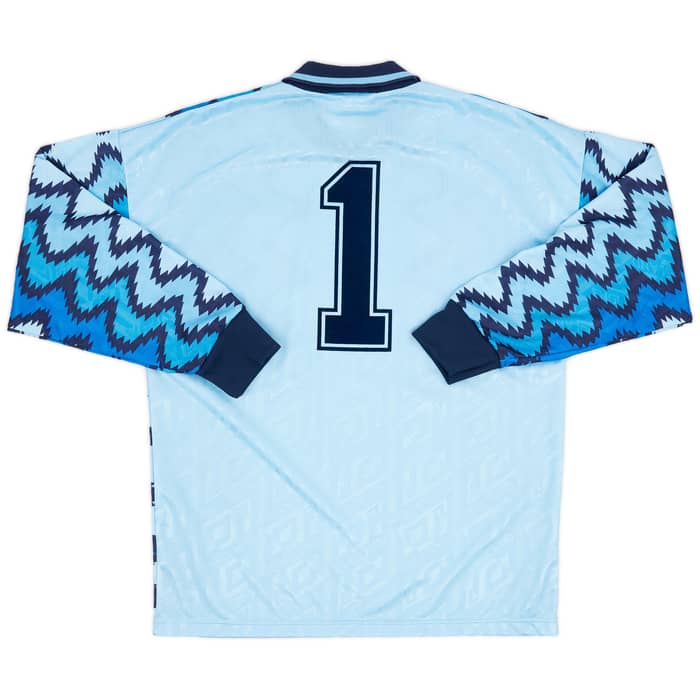 1992-94 England GK Shirt #1 - 9/10 - (XL)