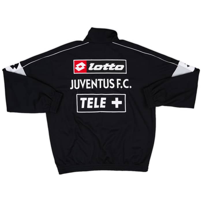 2000-01 Juventus Lotto 1/4 Zip Drill Top - 9/10 - (XL)