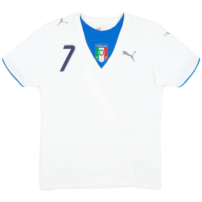 2006 Italy Away Shirt Del Piero #7 - 7/10 - (S)