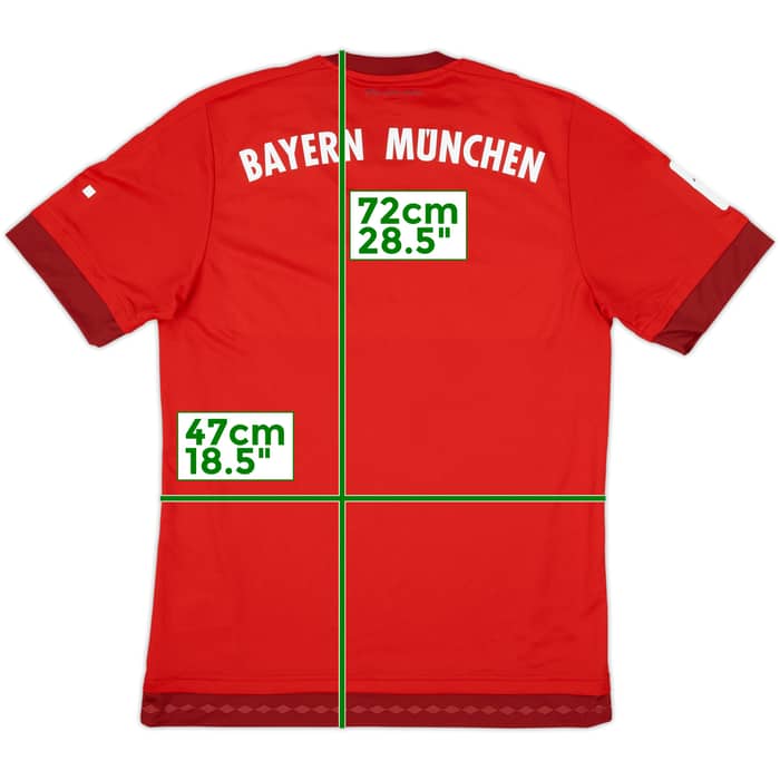 2015-16 Bayern Munich Women's Player Issue Home Shirt - 10/10 - (Men's M/L)