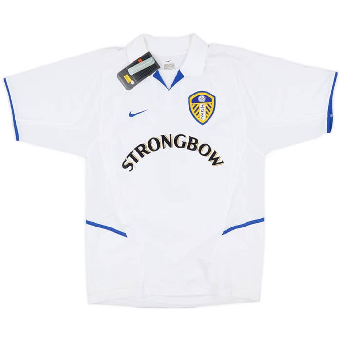 2002-03 Leeds United Home Shirt Radebe #5 (S)