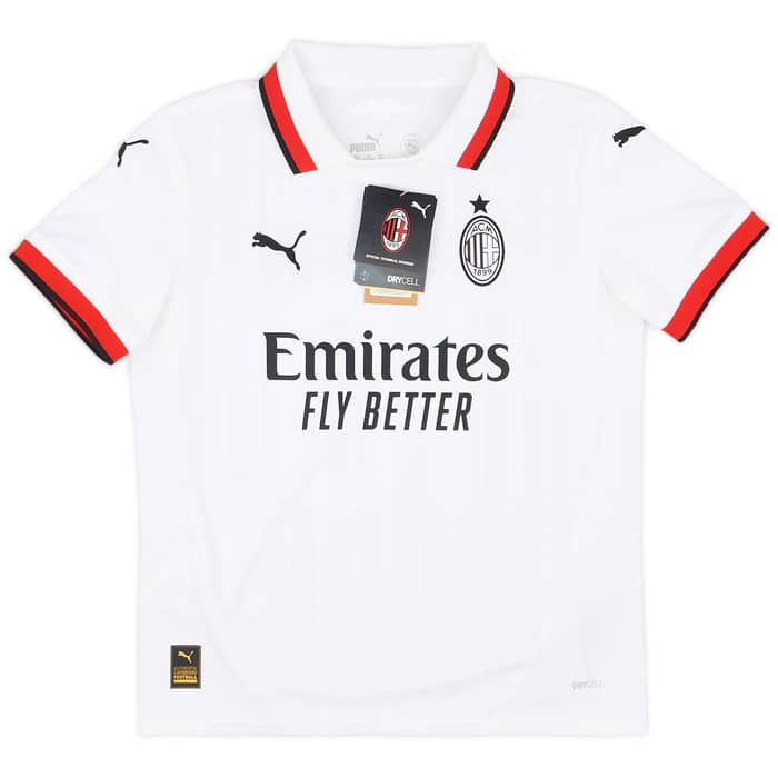 2024-25 AC Milan Away Shirt Rafa Leao #10 (KIDS)