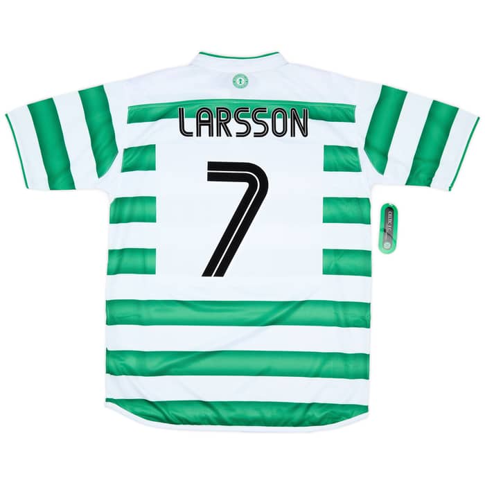 2003-04 Celtic Home Shirt Larsson #7 (L)