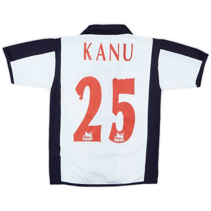 2005-06 West Brom Home Shirt Kanu #25 - 5/10 - (7-8 Years)