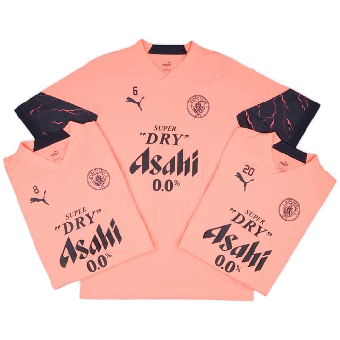 2024-25 Manchester City Player Issue Training Shirt # (M)