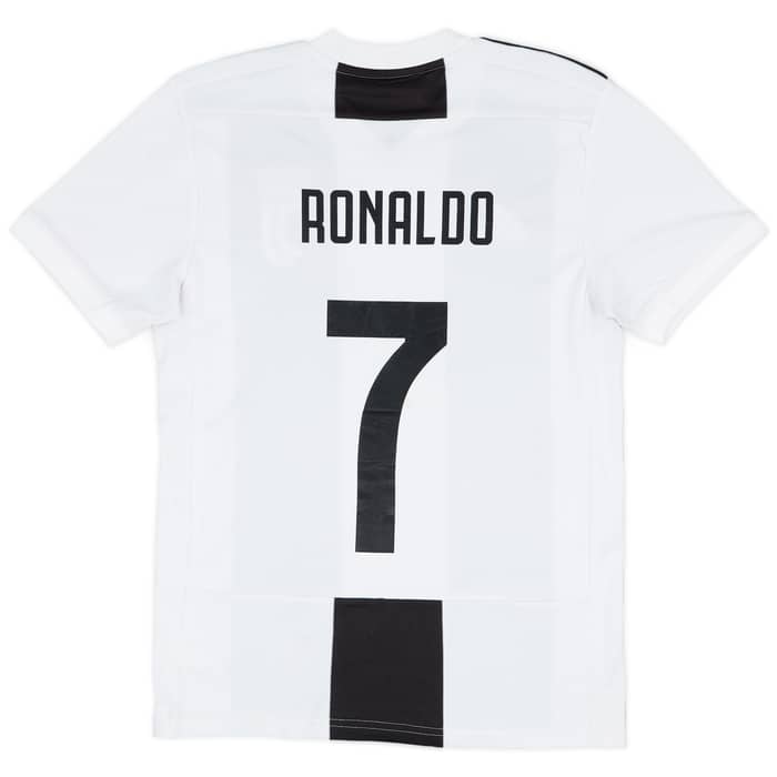 2018-19 Juventus Home Shirt Ronaldo #7 - 5/10 - (S)