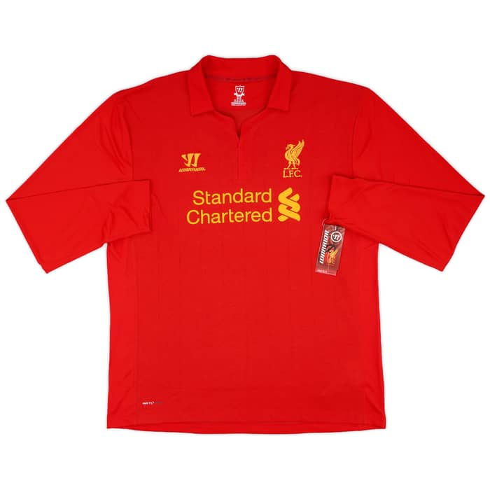 2012-13 Liverpool Home L/S Shirt Suarez #7 (XXL)