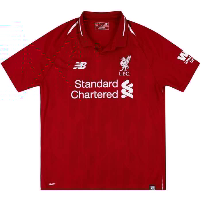 2018-19 Liverpool Home Shirt Virgil #4