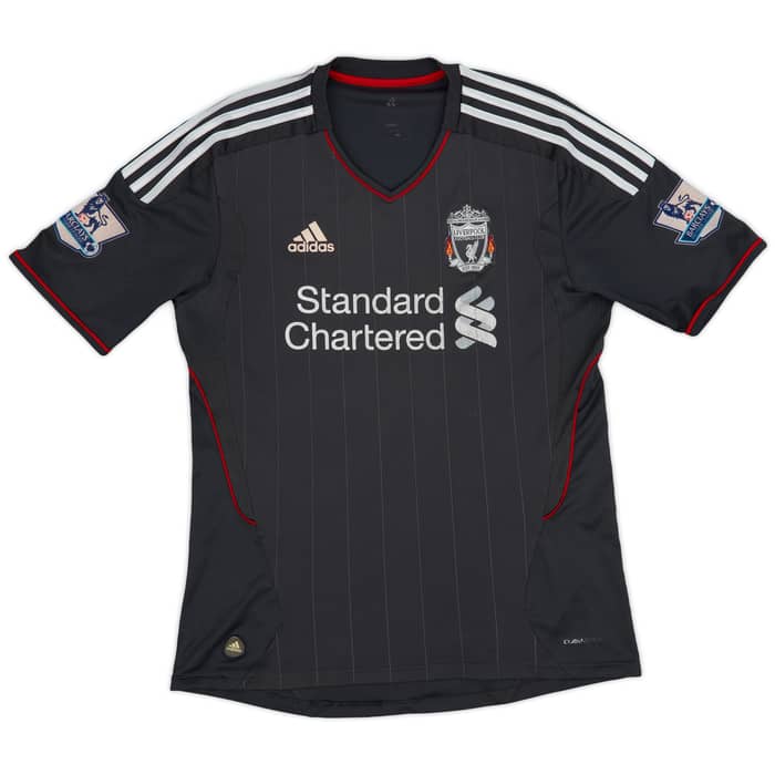 2011-12 Liverpool Away Shirt Gerrard #8 - 5/10 - (S)