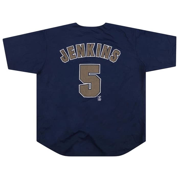 2002 Milwaukee Brewers Jenkins #5 True Fan Jersey XL