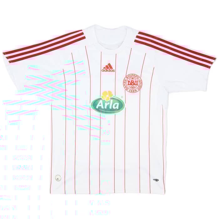2008-10 Denmark 'Fodboldskole 2009' Away Shirt - 6/10 - (L.Boys)