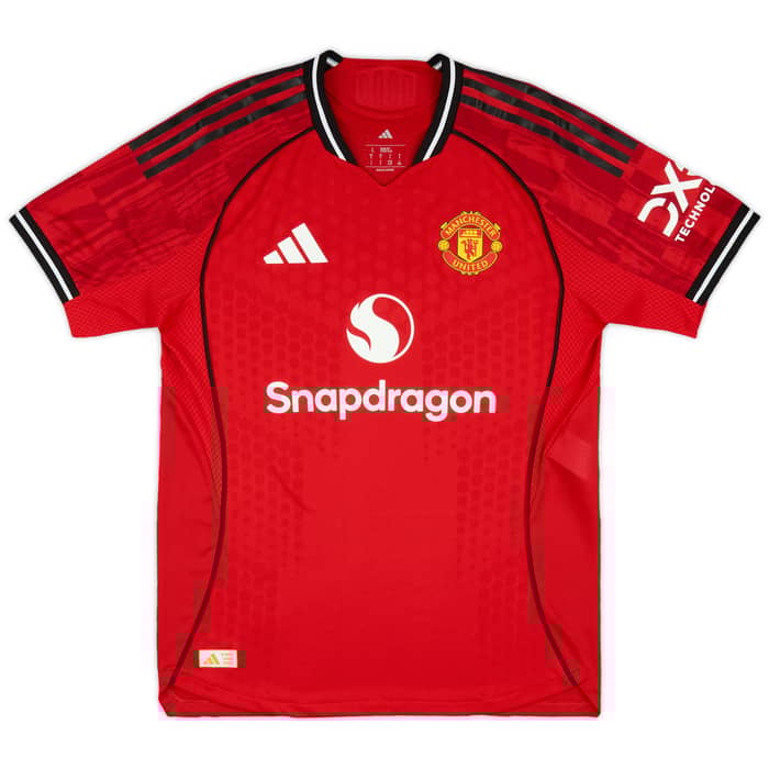 2025-26 Manchester United Authentic Home Shirt B.Fernandes #8