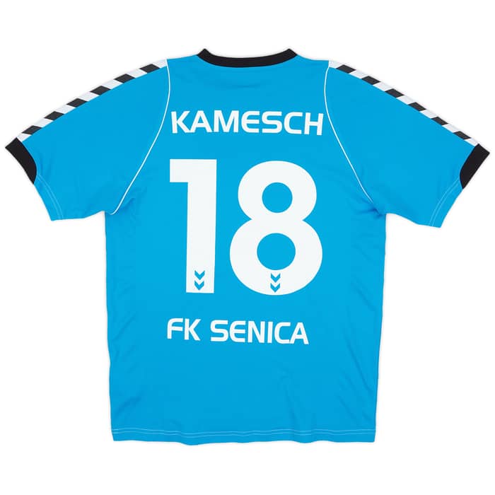 2013-14 FK Senica Match Issue GK Shirt Kamesch #18
