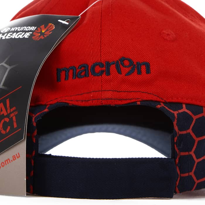 2017-18 Adelaide United Macron Baseball Cap (Adults)