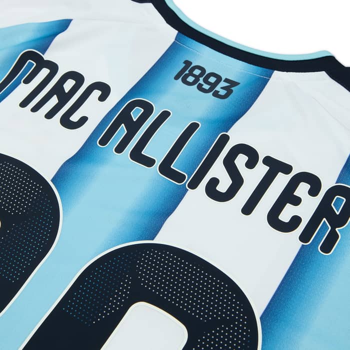 2026-27 Argentina Home L/S Shirt Mac Allister #20
