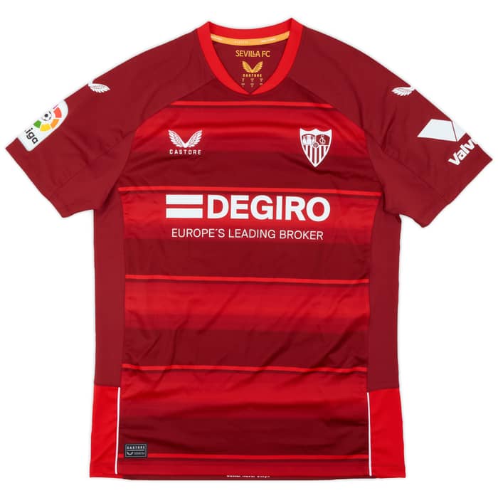 2022-23 Sevilla Match Issue Away Shirt #12 (Rafa Mir)