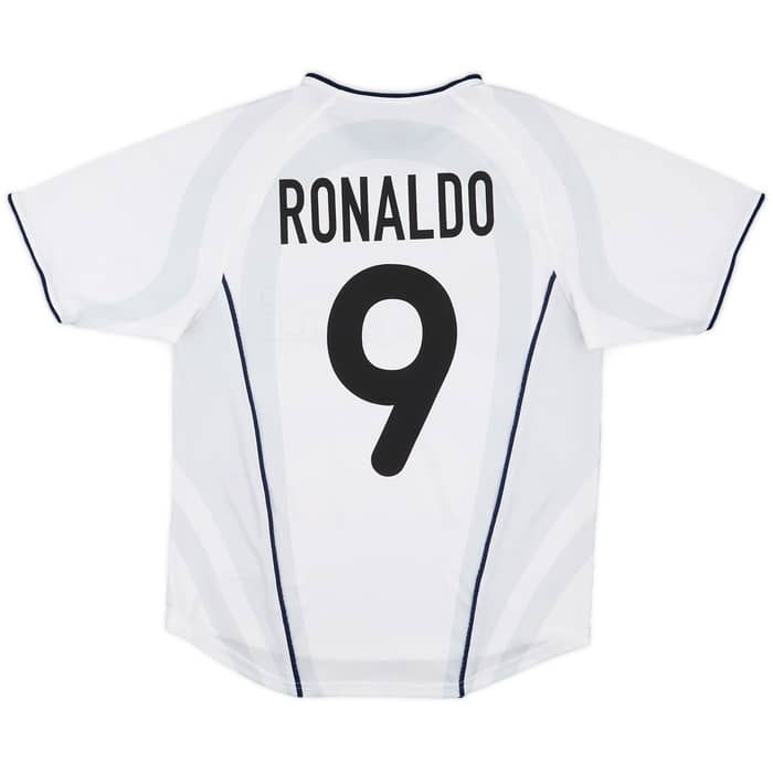 2001-02 Inter Milan Away Shirt Ronaldo #9 - 8/10 - (S)