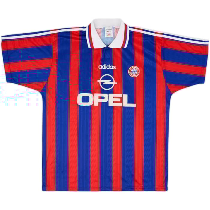 1995-97 Bayern Munich Home Shirt Klinsmann #18 - 6/10 - (XL)