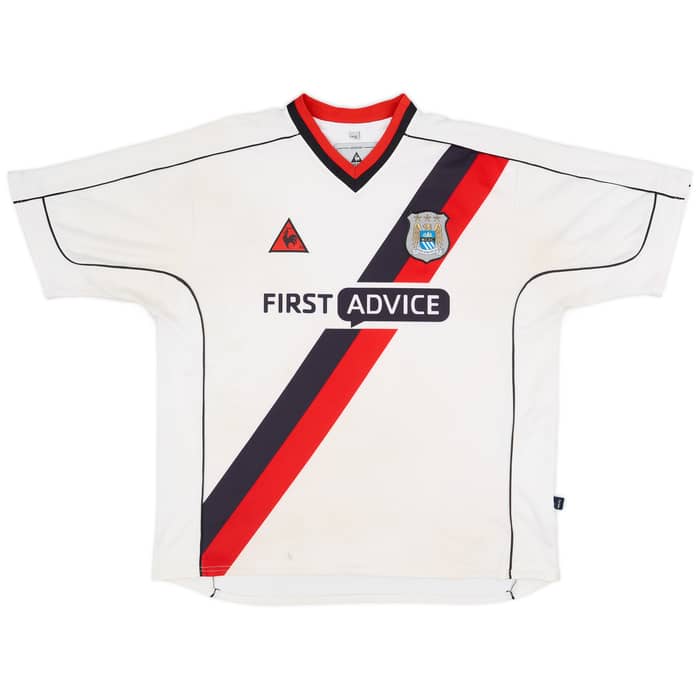 2002-03 Manchester City Away Shirt Goater #10 - 5/10 - (XXL)