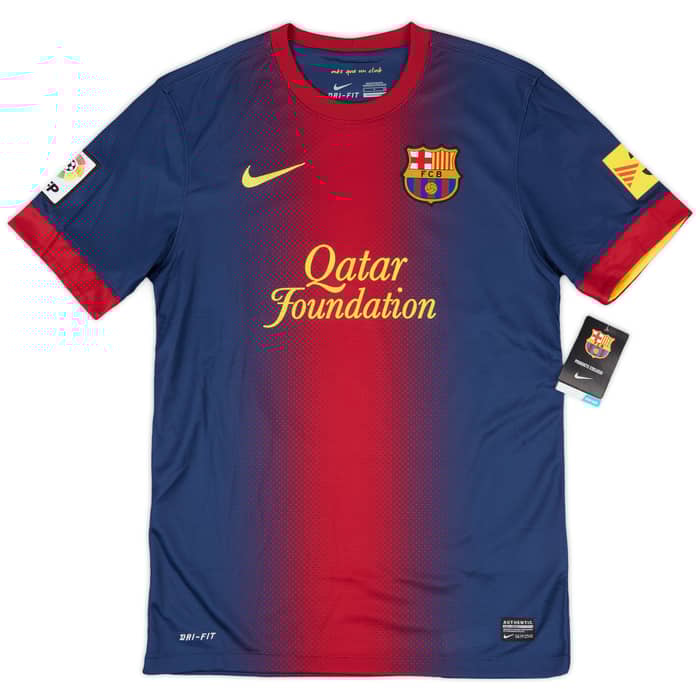 2012-13 Barcelona Home Shirt Messi #10 (S)