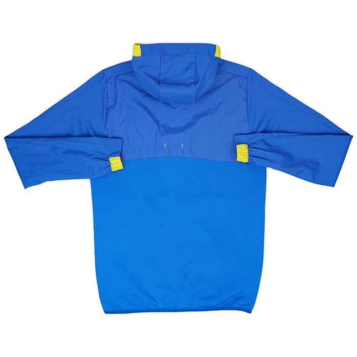 2015-16 Everton Umbro Hooded Track Jacket - 9/10 - (S)