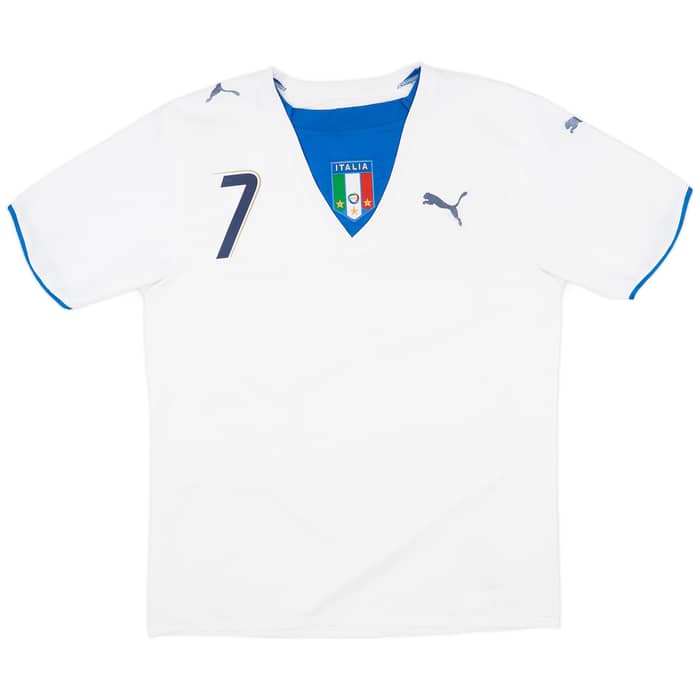 2006 Italy Away Shirt Del Piero #7 - 5/10 - (M)
