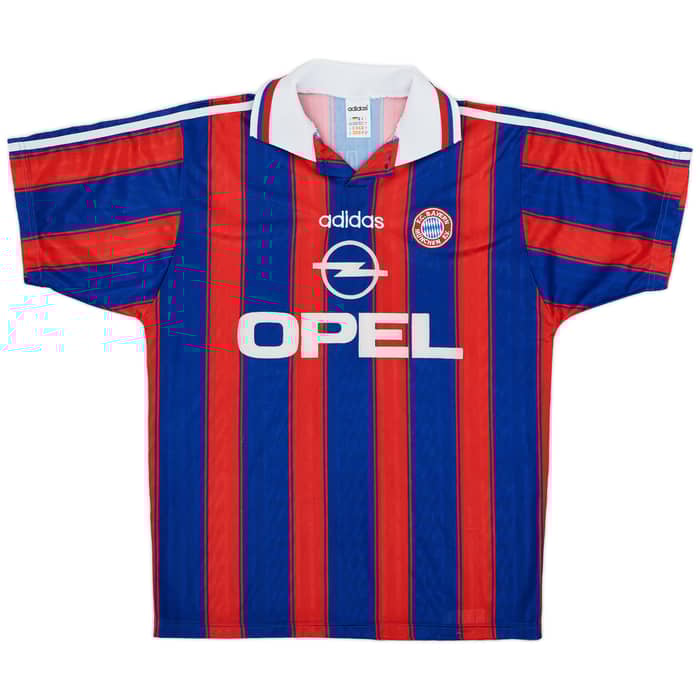 1995-97 Bayern Munich Home Shirt Scholl #7 - 9/10 - (S)
