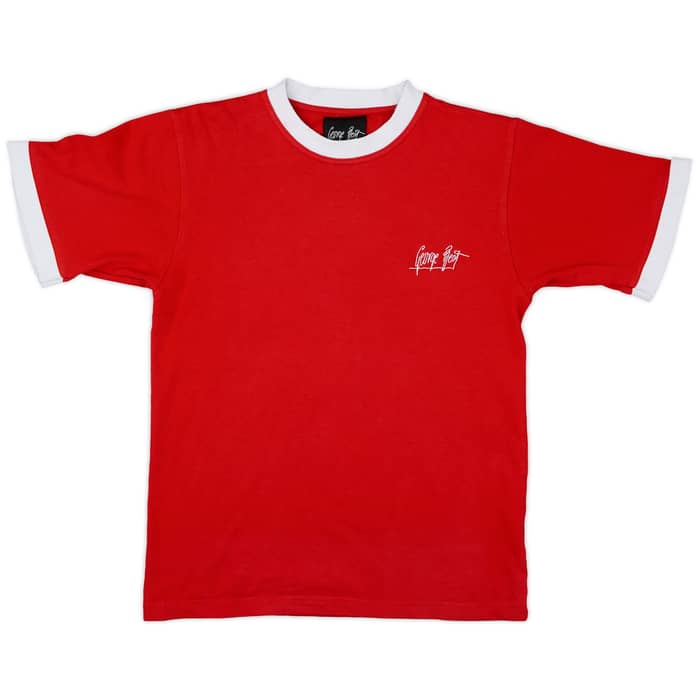 2000s George Best Cotton Tee #7 - 9/10 - (S)