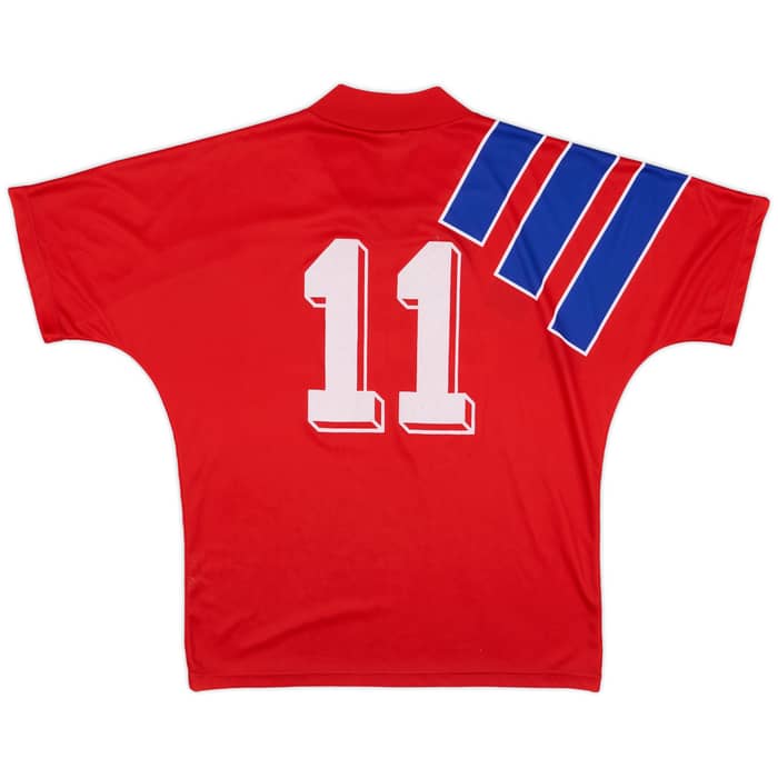 1991-93 Bayern Munich Home Shirt #7 - 7/10 - (L/XL)
