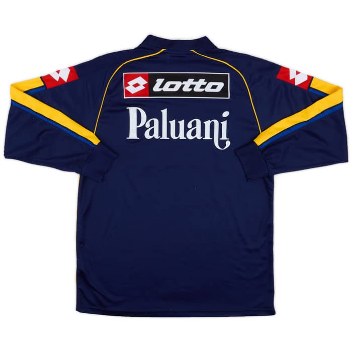 2006-07 Chievo Verona Lotto Player Issue Training L/S Shirt #80 - 7/10 - (L)