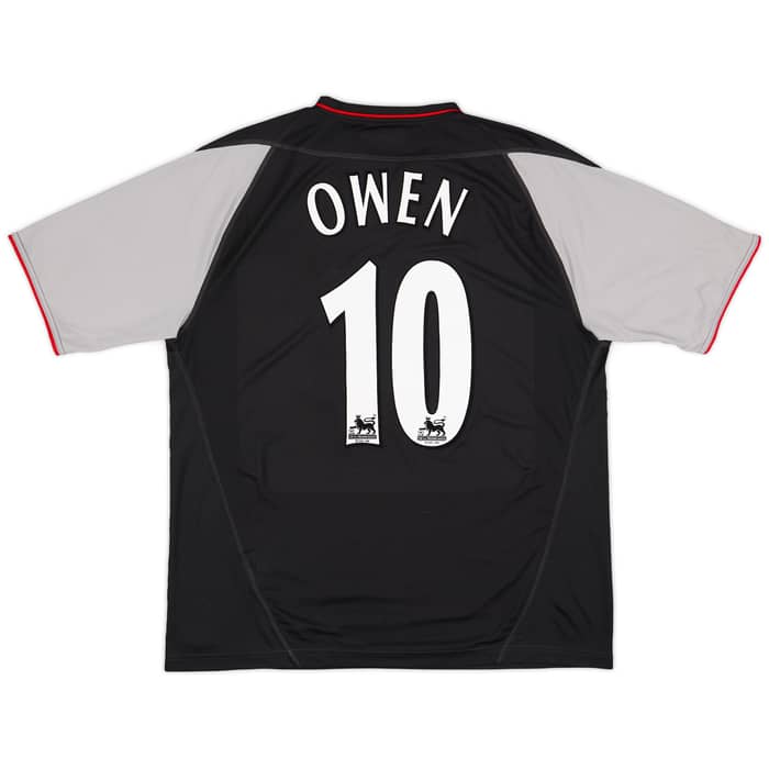 2002-04 Liverpool Away Shirt Owen #10 - 9/10 - (L)