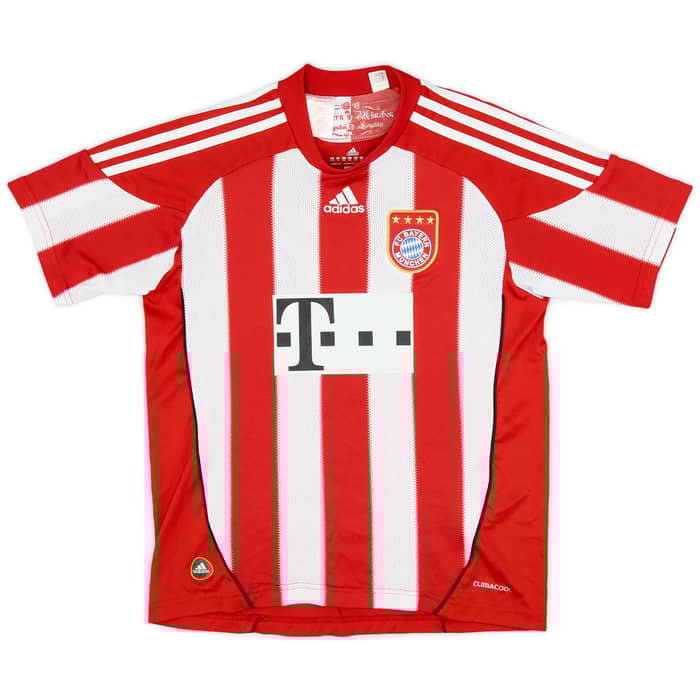 2010-11 Bayern Munich Home Shirt Muller #25 - 7/10 - (M.Boys)