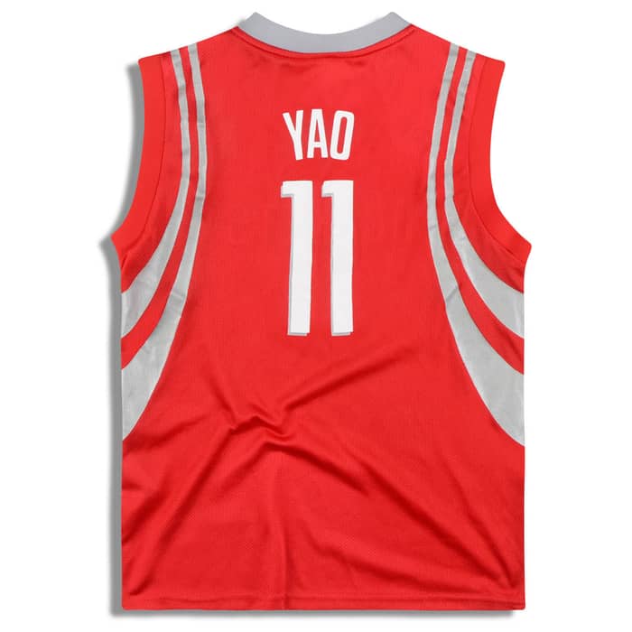 2006-10 Houston Rockets Yao #11 adidas Jersey (Away) Y
