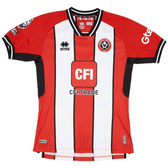 2023-24 Sheffield United Match Issue Home Shirt Osborn #23