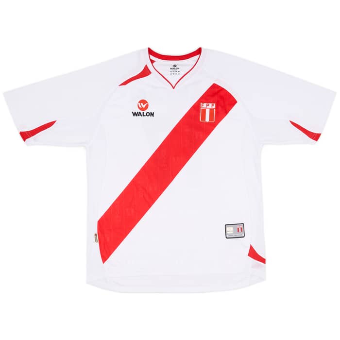 2007-09 Peru Home Shirt Farfan #17 - 6/10 - (L)