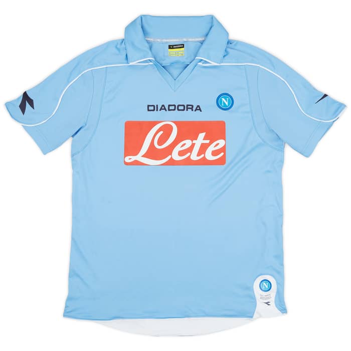 2008-09 Napoli Home Shirt Denis #9 - 5/10 - (S)