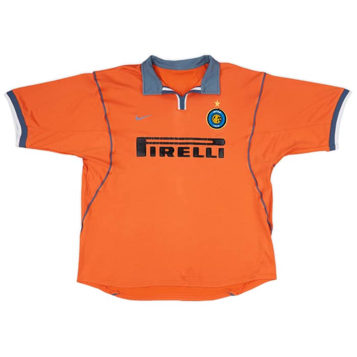 2000-01 Inter Milan Third Shirt Ronaldo #9 - 6/10 - (L)