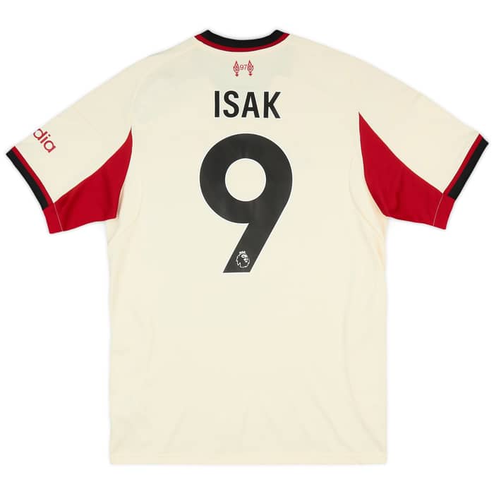 2025-26 Liverpool Away Shirt Isak #9