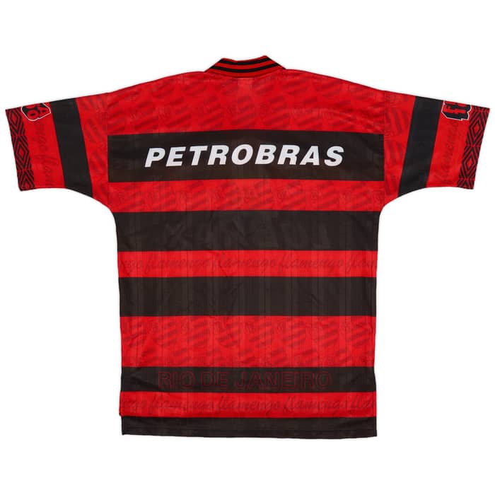 1995-96 Flamengo Centenary Home Shirt - 9/10 - (L)