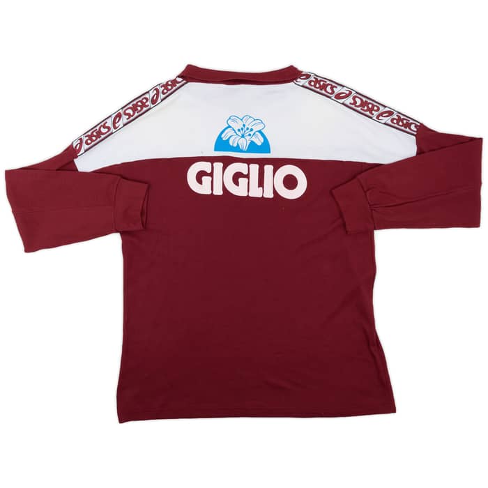 1993-94 Reggiana Asics Training L/S Shirt - 8/10 - (XL)