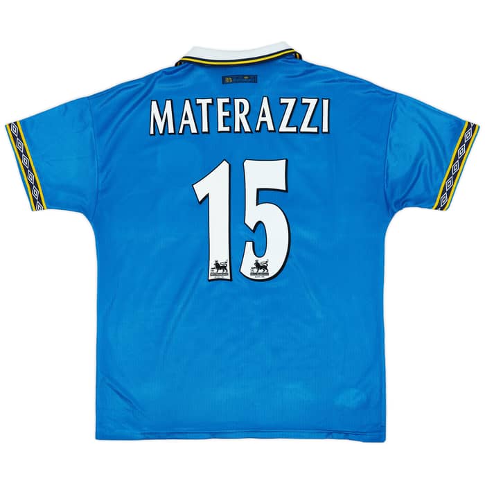 1997-99 Everton Home Shirt Materazzi #15 - 7/10 - (XL)