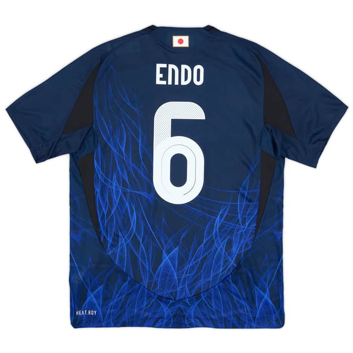 2024-25 Japan Authentic Home Shirt Endo #6