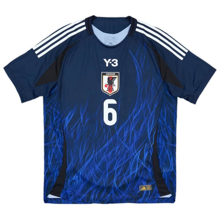 2024-25 Japan Authentic Home Shirt Endo #6