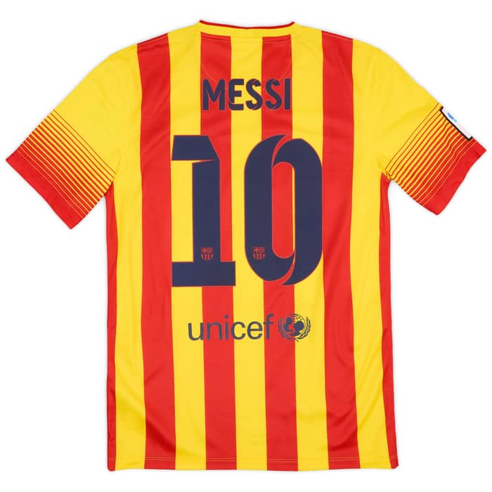 2013-15 Barcelona Away Shirt Messi #10 (S)