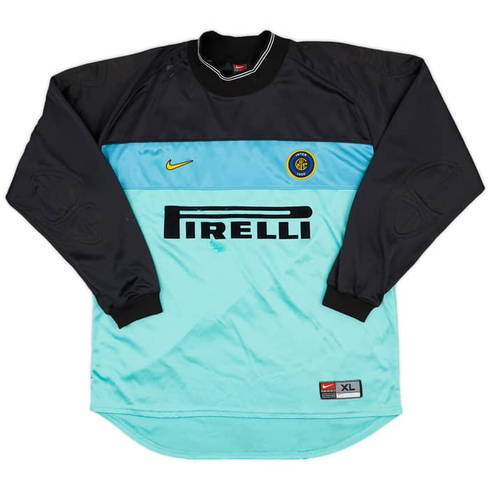 1999-00 Inter Milan GK Shirt #1 - 5/10 - (XL)