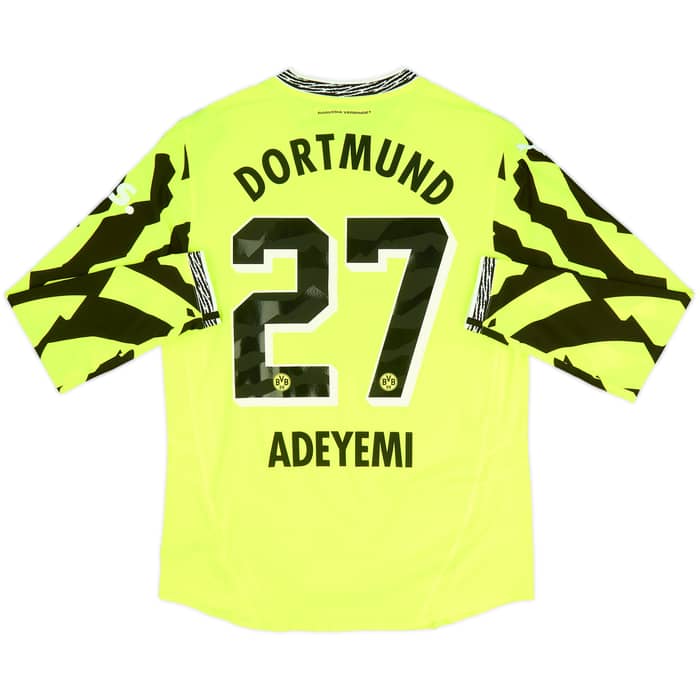 2024-25 Borussia Dortmund Authentic Anniversary L/S Shirt Adeyemi #27