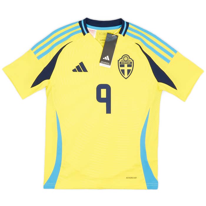 2024-25 Sweden Home Shirt Isak #9 (KIDS)