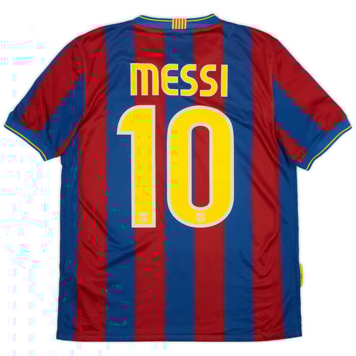 2009-10 Barcelona Home Shirt Messi #10 - 5/10 - (S)